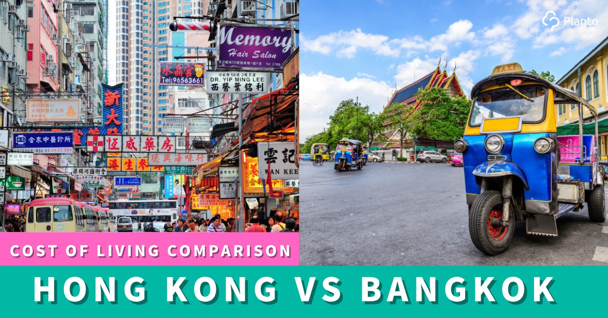 Cost of living comparison: Hong Kong vs. Bangkok, from a Thai person living in Hong Kong